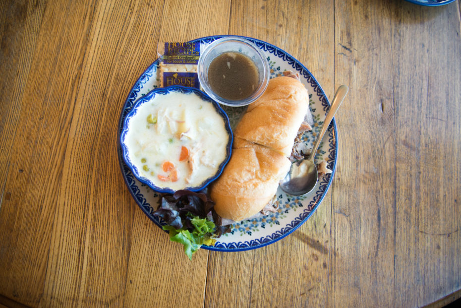 Photo of french dip meal